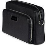 The Ana - Black 3-In-1 Vegan Leather Handbag