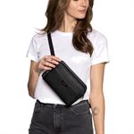 The Ana - Black 3-In-1 Vegan Leather Handbag