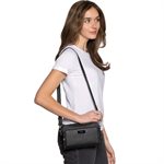 The Ana - Black 3-In-1 Vegan Leather Handbag