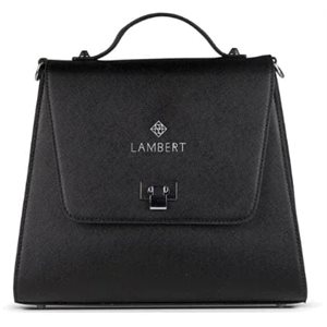 Lambert Elie Sac A Main Noir Saffia