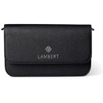 Lambert gabrielle handbag black pebble2
