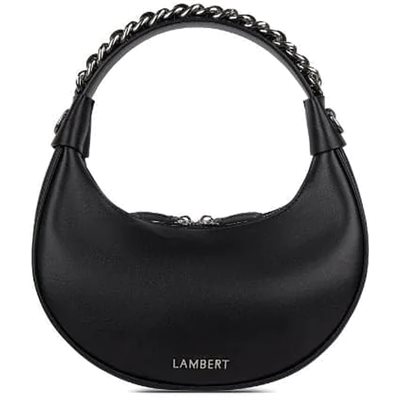 Lambert Hailey Handbag Black Smooth Lambert Hailey Handbag Black Smooth