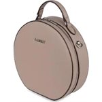 Round Bag Top Handle And Crossbody Terra
