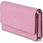 Sac porte-feuille a / bandouliere whisper pink pebble