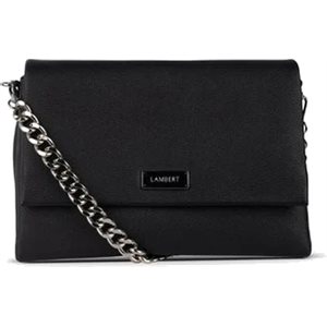 Valeria black pebble soft crossbody new material
