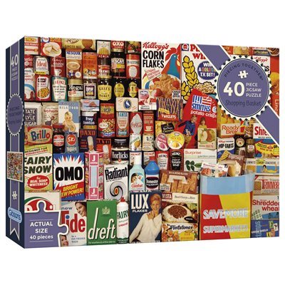 Puzzle 40 Pieces Panier D'epicerie Puzzle 40 Pieces Panier D'epicerie