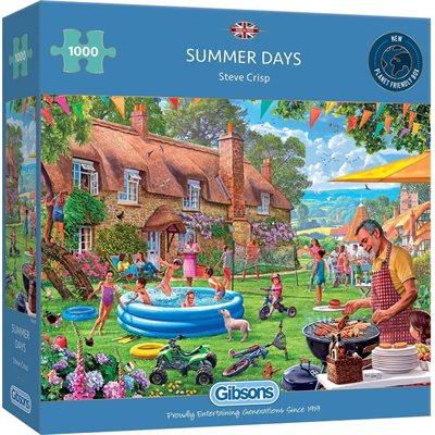 Casse-Tete 1000 Pieces, Summer Days Casse-Tete 1000 Pieces, Summer Days