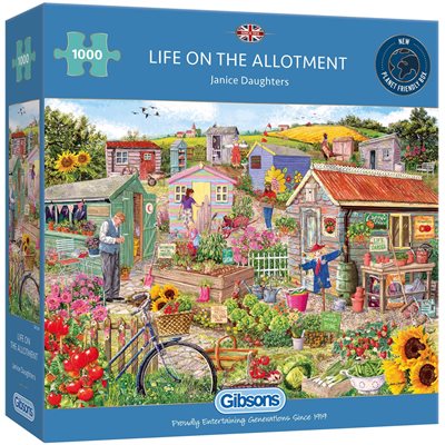 Puzzle 1000 Pieces, Life On The Allotment Puzzle 1000 Pieces, Life On The Allotment