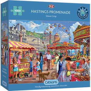 Puzzle 1000 Pieces, Hastings Promenade