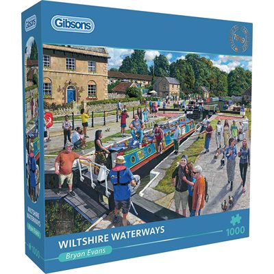 Puzzle 1000 Pieces, Wiltshire Waterways Puzzle 1000 Pieces, Wiltshire Waterways