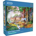 Puzzle 1000 Pieces, New Forest Ponies