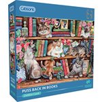 Puzzle 1000 Pieces, Puss Back Book