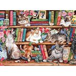 Puzzle 1000 Pieces, Puss Back Book