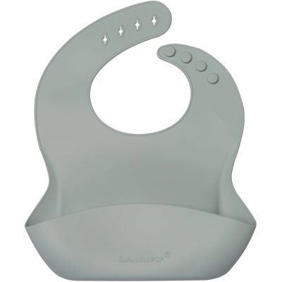 Bavoir En Silicone - Brouillard Bavoir En Silicone - Brouillard