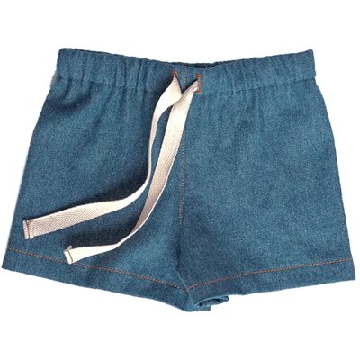 Short - Denim Indigo (6-12 Mois) Short - Denim Indigo (6-12 Mois)