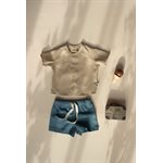 Short - Denim Indigo (6-12 Mois)