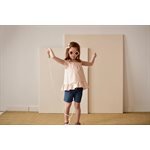 Peplum Camisole With Straps - Off-White (2-3 Years)