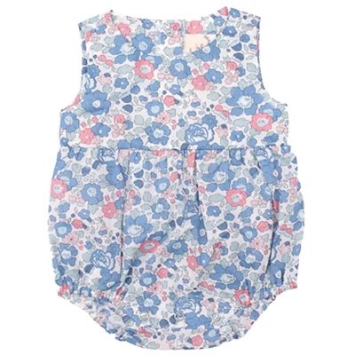 Barboteuse - Liberty Floral (6-12 Mois) Barboteuse - Liberty Floral (6-12 Mois)