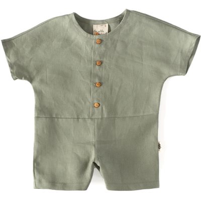 Combishort 3-6m - Mineral Green Combishort 3-6m - Mineral Green