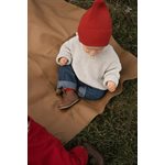 Bonnet Coton Tricote - Rouge Ml