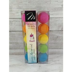 Bombe De Bain Reglette 5 - Arc-En-Ciel