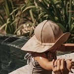 Chapeau Floppy 0-2 Ans Wheat