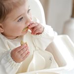 Bavette A Manches Longues Blanc Delicat