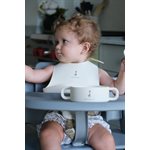 Bol Silicone Poignee Blanc Creme Bol Silicone Poignee Blanc Creme