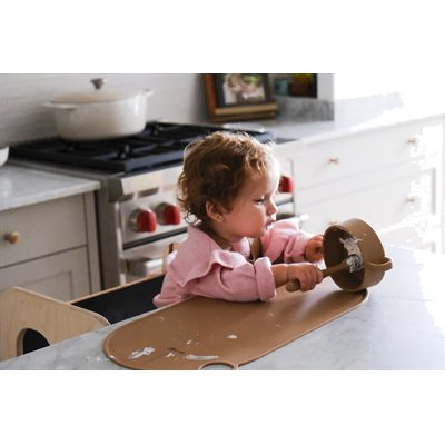 Bol Silicone Poignee Caramel