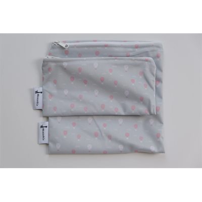 Duo Sacs Reutilisables, Format Collation Et Sandwich Mongol.