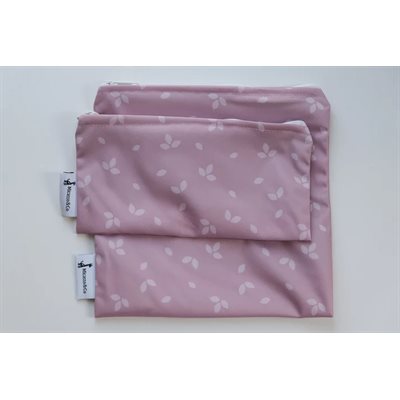 Duo Sacs Reutilisables, Collation Et Sandwich Floraison
