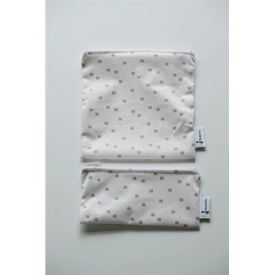 Duo Sacs Reutilisables, Collation Et Sandwich Ourson Duo Sacs Reutilisables, Collation Et Sandwich Ourson