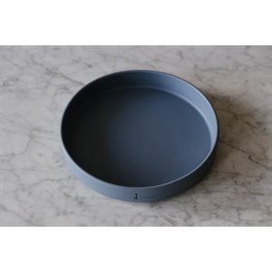 Grande Assiette Silicone - Bleu Majestueux