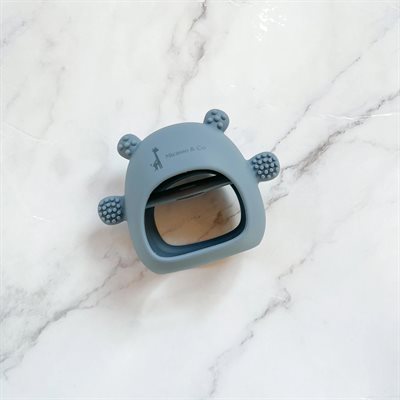 Mitaine Dentition Ourson Bleu Majestueux Mitaine Dentition Ourson Bleu Majestueux