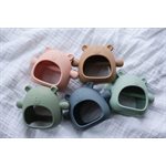 Mitaine Dentition Ourson Bleu Majestueux