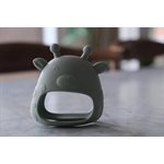 Mitaine Dentition Girafe Vert Tendre