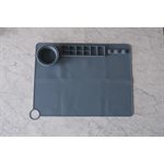 Napperon D'artiste Silicone - Bleu Majestueux