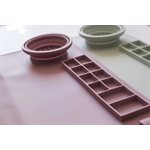 Napperon D'artiste Silicone - Bleu Majestueux