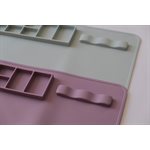 Napperon D'artiste Silicone - Bleu Majestueux