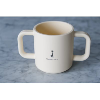 Tasse Silicone Poignee Blanc Creme Tasse Silicone Poignee Blanc Creme
