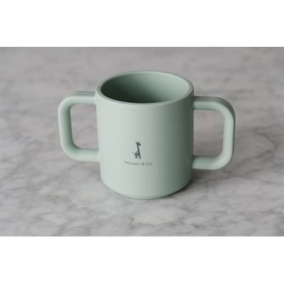 Tasse Silicone Poignee Bleu Ocean