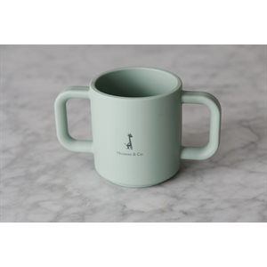 Tasse Silicone Poignee Bleu Ocean