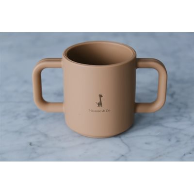Tasse Silicone Poignee Caramel Tasse Silicone Poignee Caramel