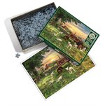 Puzzle 1000 Pcs Field At Sunrise