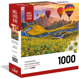 Casse-Tete 1000 Pieces, Mongolfieres