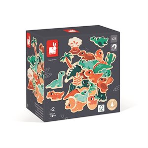 Dino - Aimants 24pcs