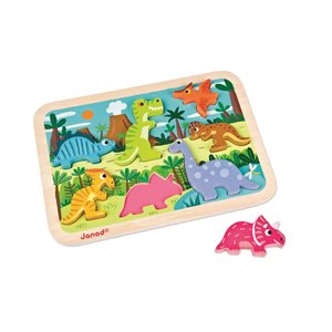 Puzzle Chunky: Dinosaures