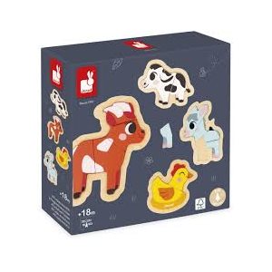 4 Puzzle Evolutifs - Ferme