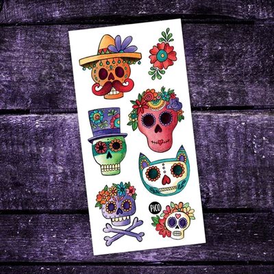 Tatouage Les Calaveras Sympas