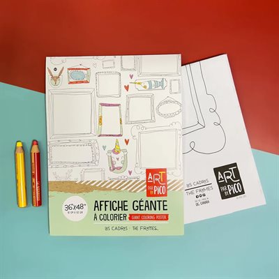 Coloriage Geant - Les Cadres Coloriage Geant - Les Cadres